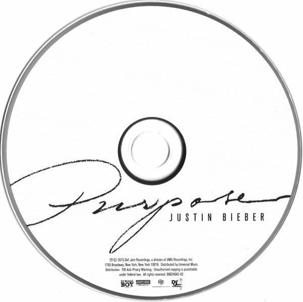 Музичний CD диск Justin Bieber &ndash; Purpose фірмовий Основне Фото №2