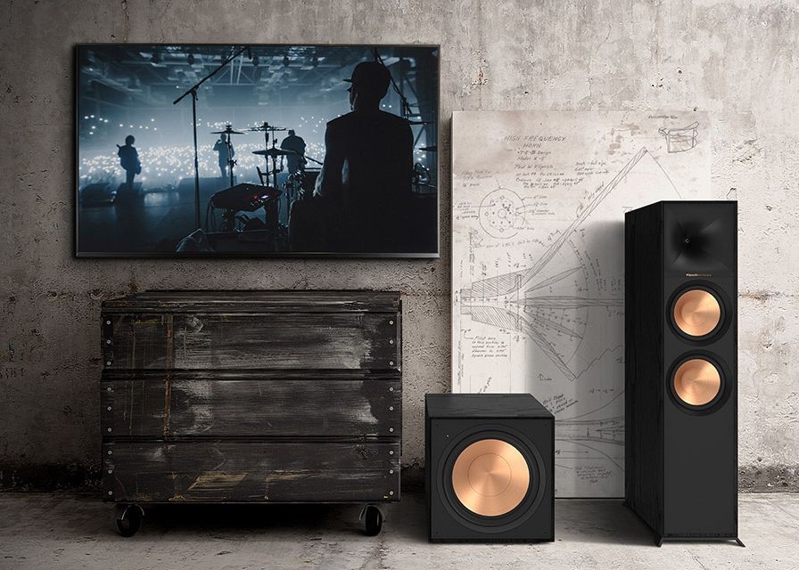 Напольная акустика Klipsch Reference R-800F Black Основное Фото №7