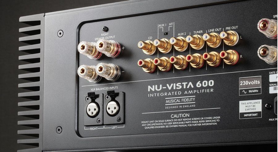 Усилитель Musical Fidelity NuVista 600 Black Основное Фото №3
