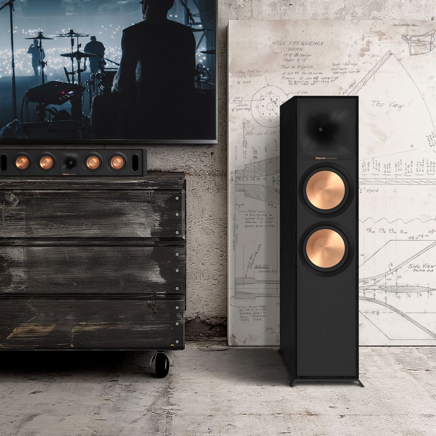 Напольная акустика Klipsch Reference R-800F Black Основное Фото №8