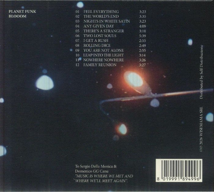 Музыкальный CD диск Planet Funk - Blooom фирменный Основное Фото №2
