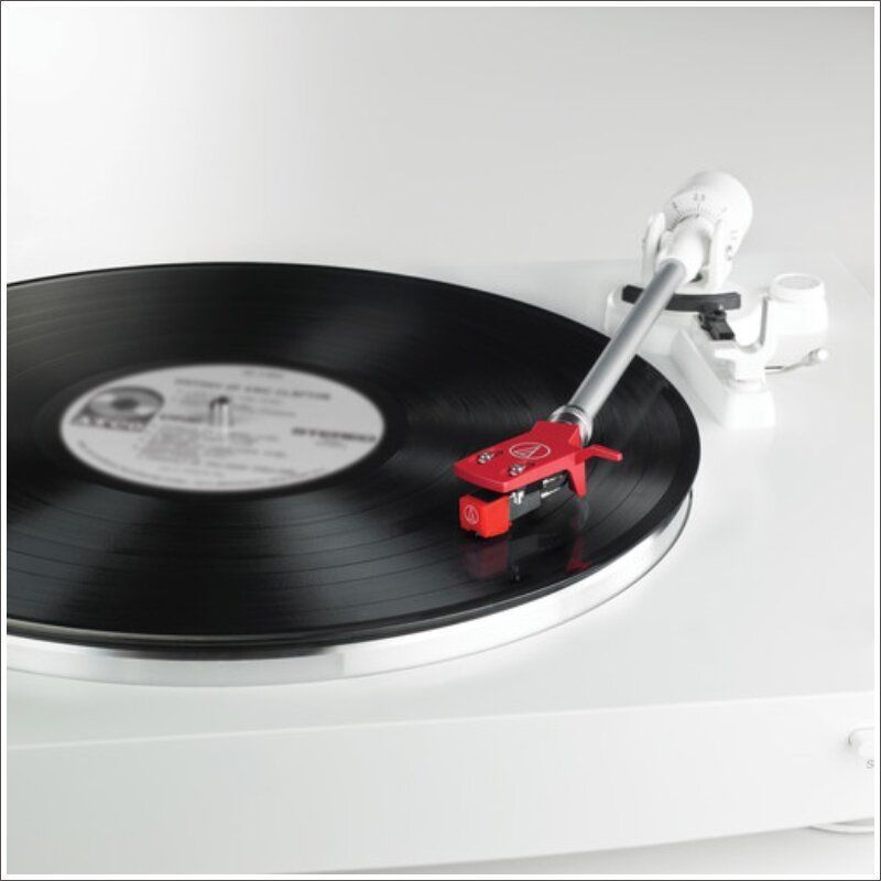 Програвач вінілу Audio - Technica AT - LP3 White Основне Фото №2