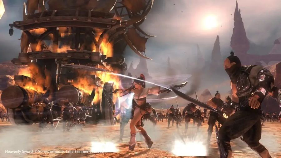 Гра Heavenly Sword PS3 Б/В Основне Фото №2