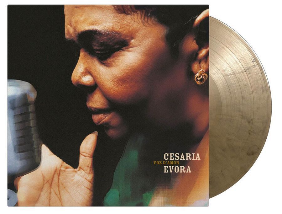 Виниловая пластинка Cesaria Evora &ndash; Voz d'Amor (2LP) Limited Edition, Numbered, Gold and Black Marbled Vinyl Основное Фото №2