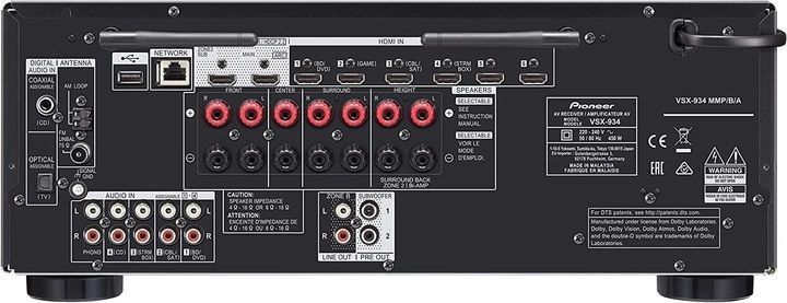 Ресивер Pioneer VSX-934 Black Основне Фото №2