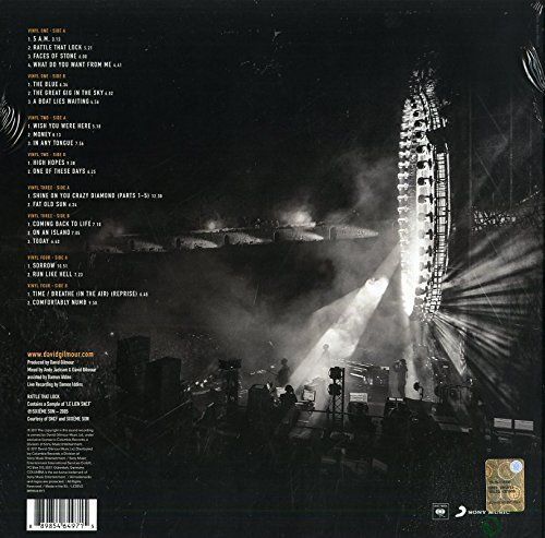 Виниловая пластинка David Gilmour - Live At Pompeii (4LP) 180 Gram Основное Фото №2