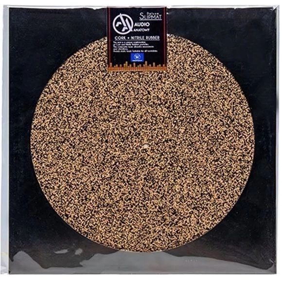 Сліпмат Audio Anatomy Slipmat Cork Nitrile - Diameter 295Mm - Thickness 1,5mm Основне Фото №2