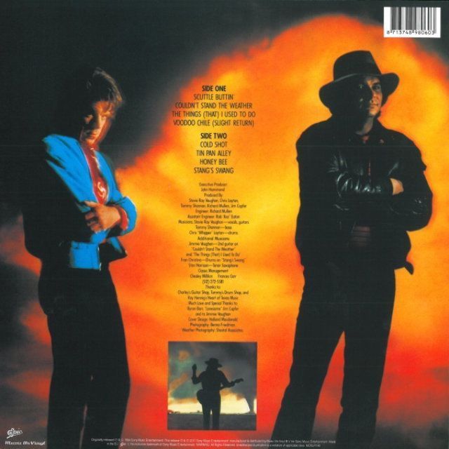 Вінілова платівка Vaughan Stevie - Ray And Double Trouble Couldn'T Stand The Weather (2LP) Основне Фото №2