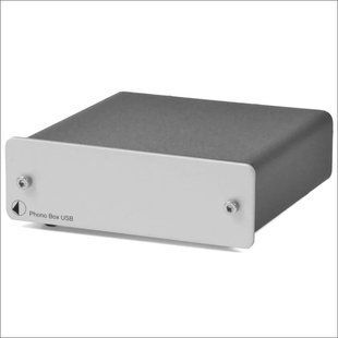 Фонокорректор Pro-Ject Phono Box USB Silver Основное Фото №1