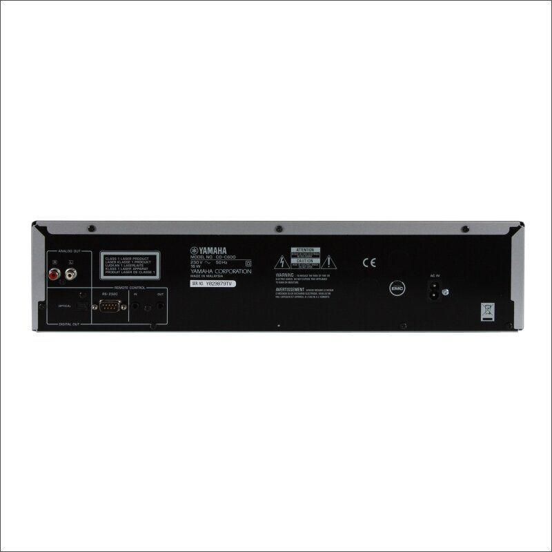 CD проигрыватель Yamaha CD-C600 Silver Основное Фото №2