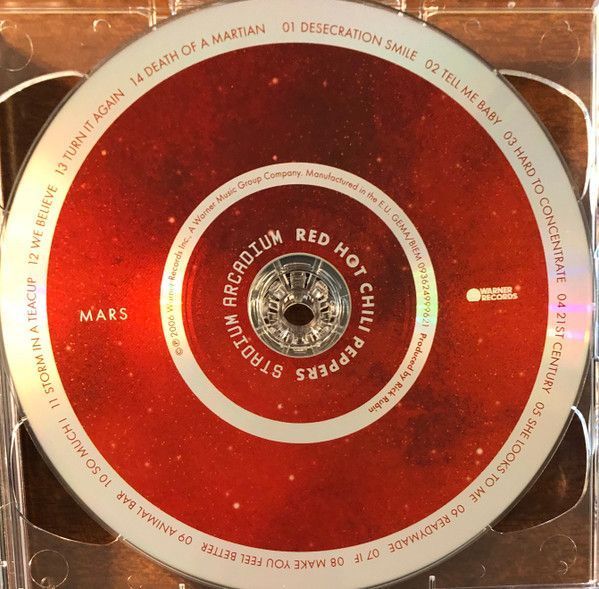 Музыкальный CD диск Red Hot Chili Peppers &ndash; Stadium Arcadium (2CD) фирменный Основное Фото №4