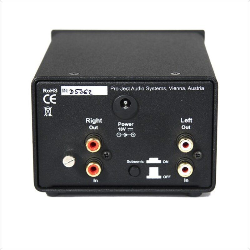 Фонокорректор Pro-Ject Phono Box DS Black Основное Фото №2