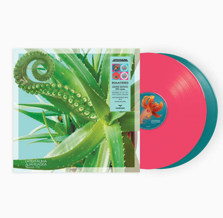 Виниловая пластинка Latexfauna - Ajahuaska (Season 1/2) (2LP), Magenta & Turquoise Vinyl Основное Фото №2