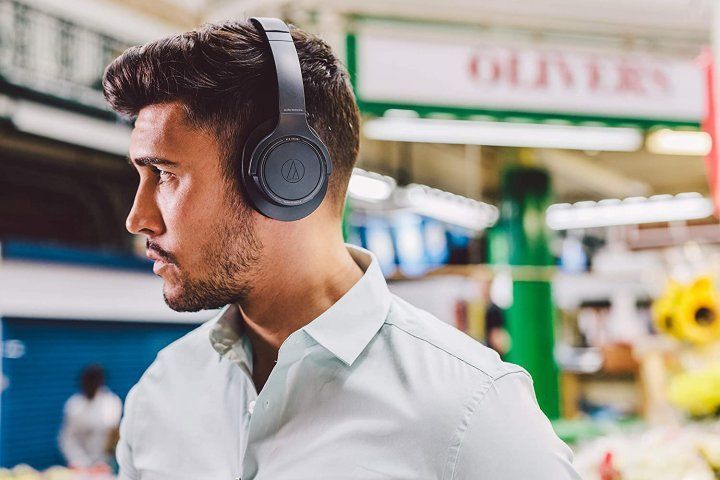 Наушники Audio-Technica ATH-SR30BTBK Основное Фото №5