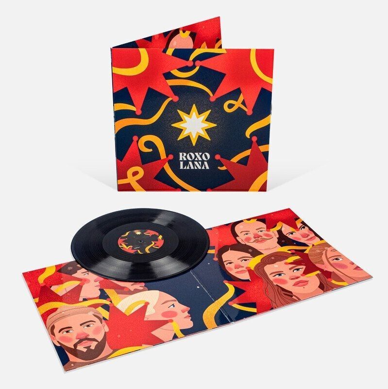 Вінілова платівка Roxolana - Настрій: Колядувати, Dark Blue Vinyl Основне Фото №3