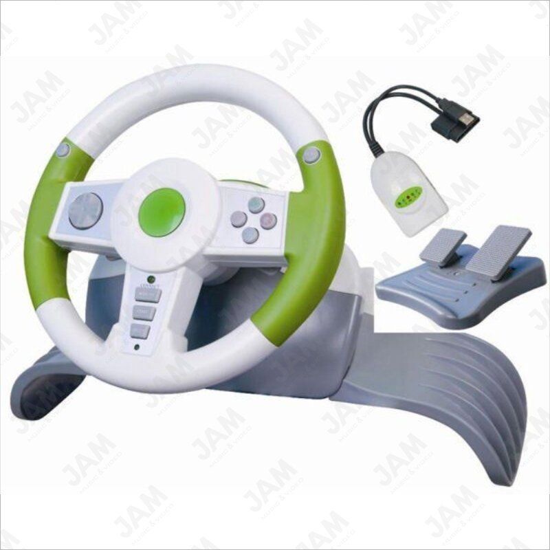 Игровой руль Wireless Steering Wheel (PC, PS3, PS2, Xbox360) Основное Фото №2