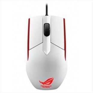 Ігрова миша Asus ROG Sica Gaming Mouse, White Основне Фото №1