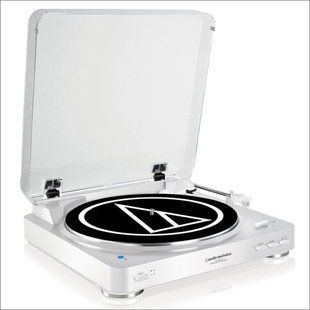 Програвач вінілу Audio - Technica AT - LP60 Bluetooth White Основне Фото №1