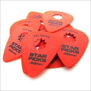 Набор медиаторов Everly Star Pick, 0.50mm Основное Фото №1
