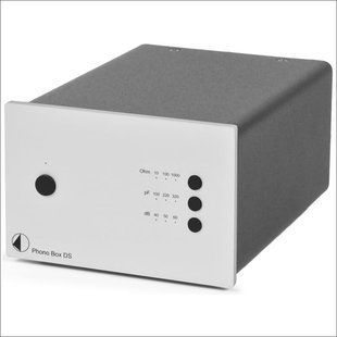 Фонокорректор Pro-Ject Phono Box DS Silver Основное Фото №1