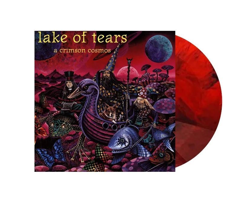 Вінілова платівка Lake Of Tears - A Crimson Cosmos, Marbled Red & Black Vinyl Основне Фото №2