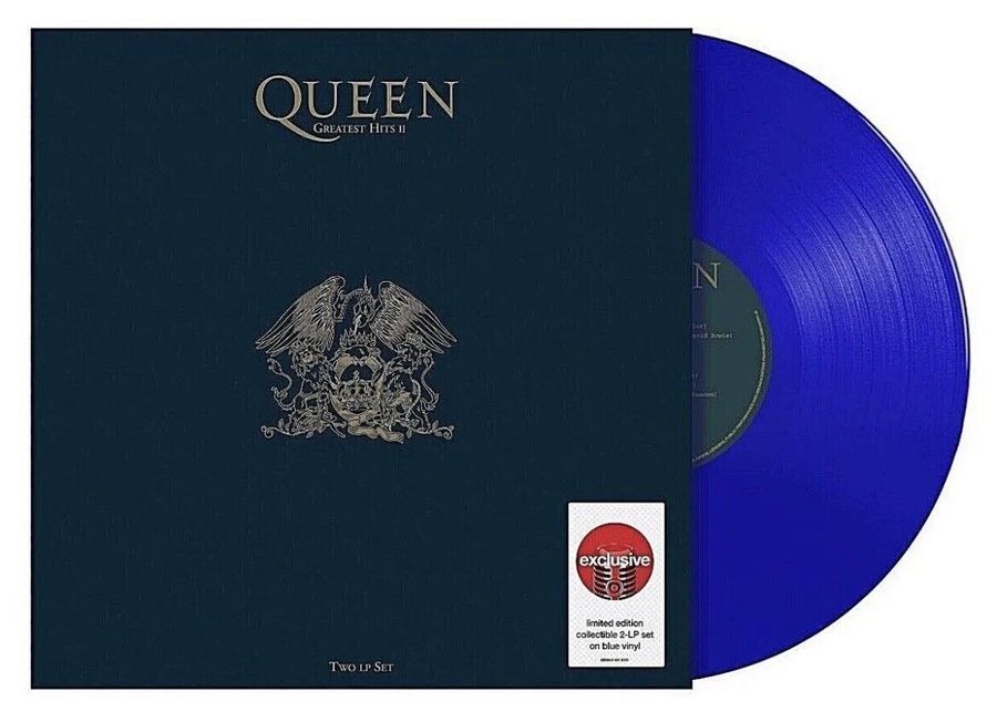 Вінілова платівка Queen - Greatest Hits II (2LP), Exclusive Blue Vinyl edition Основне Фото №2