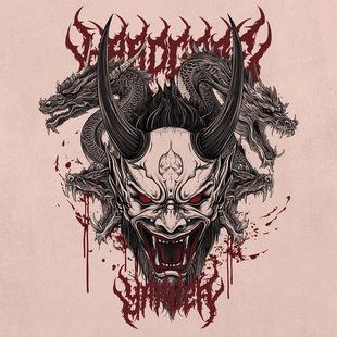 Виниловая пластинка Sick Solution - Hardcore Yakuza, Limited Edition, Numbered, 180G Clear/Red Splatter Vinyl Основное Фото №1