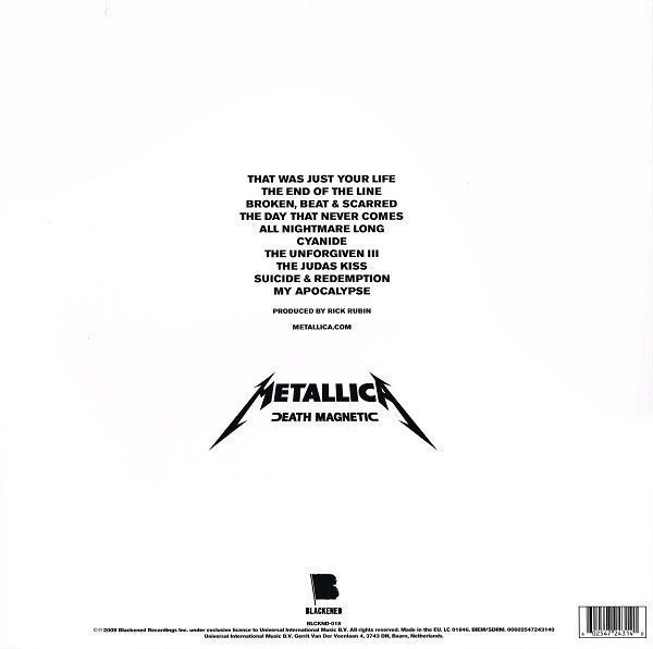 Вінілова платівка Metallica - Death Magnetic (2LP) Основне Фото №4