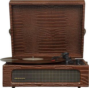 Проигрыватель винила Crosley Voyager Brown Основное Фото №1