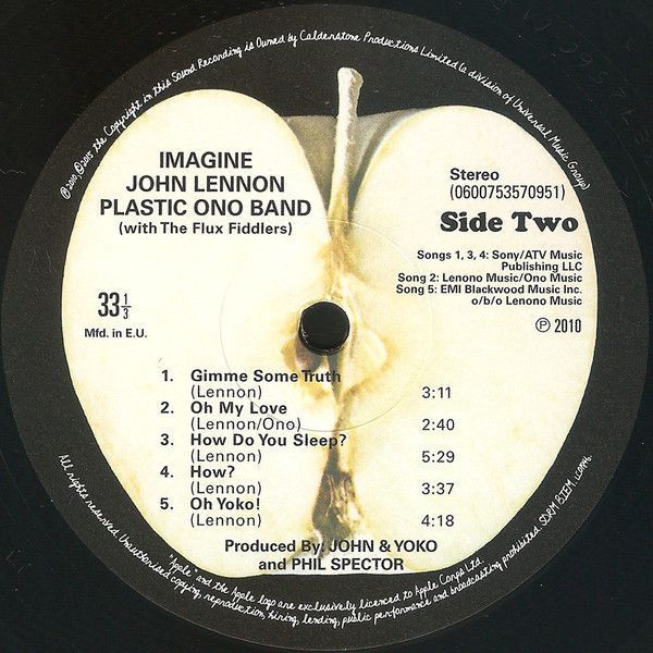 Вінілова платівка John Lennon - Imagine (180 Gram) Основне Фото №8