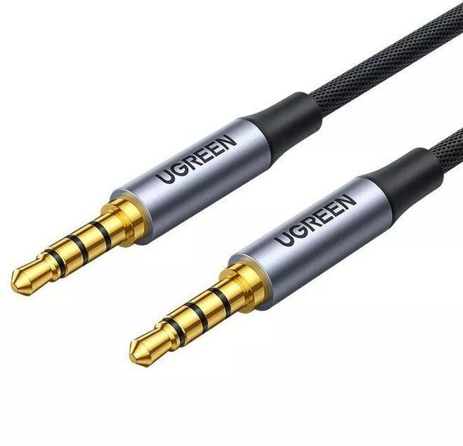 Кабель межблочный Ugreen AV183 3.5 mm to 3.5 mm, 1.5 m Black Основное Фото №3
