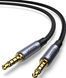 Кабель межблочный Ugreen AV183 3.5 mm to 3.5 mm, 1.5 m Black Фото №2