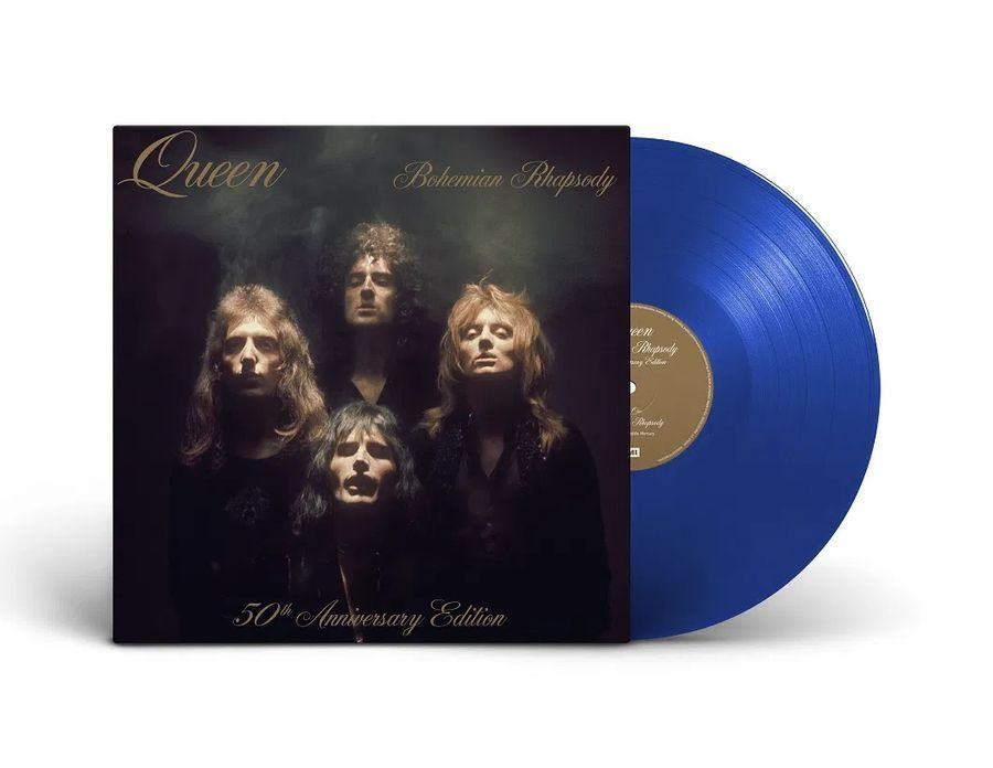 Вінілова платівка Queen - Bohemian Rhapsody / I'm in Love with My Car, Blue Vinyl Основне Фото №2