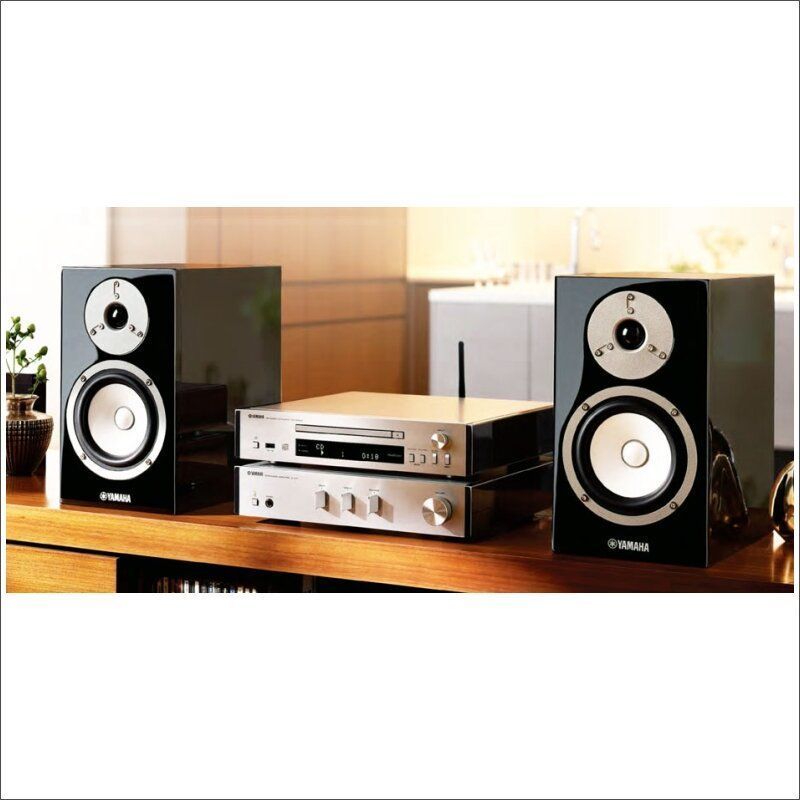 Hi - Fi мінісистема Yamaha MCR - N670 Silver Основне Фото №4
