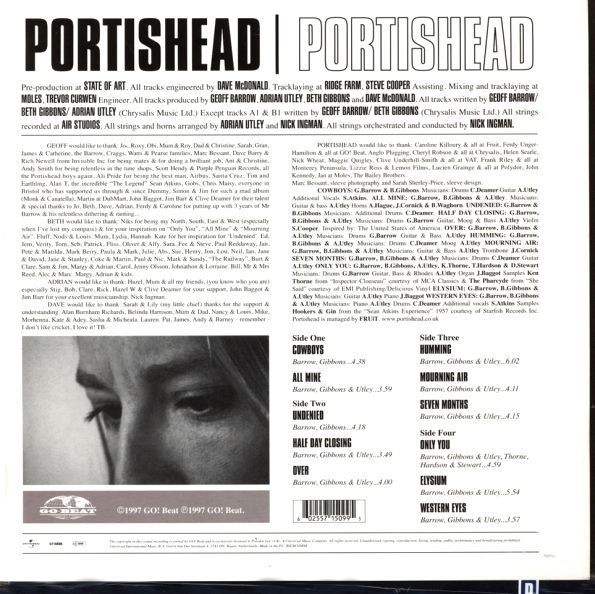 Виниловая пластинка Portishead - Portishead (2LP) Основное Фото №2