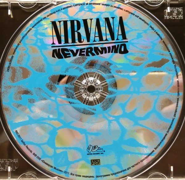 Музичний CD диск Nirvana - Nevermind Remastered ліцензійний Основне Фото №2