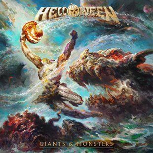 Виниловая пластинка Helloween - Giants & Monsters (2LP), Light Blue Vinyl Основное Фото №1