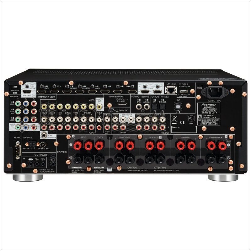 AV ресивер Pioneer SC LX77 Black Основное Фото №2