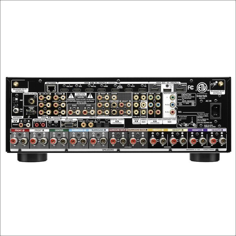 AV ресівер Denon AVR-X6300H Silver Основне Фото №2