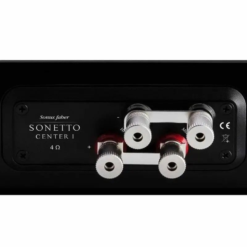 Центральный канал Sonus Faber Sonetto CENTER I Black Основное Фото №3