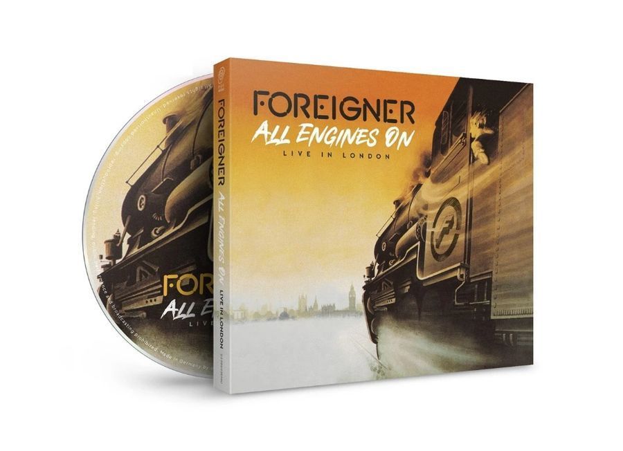 Музыкальный CD диск Foreigner - All Engines on - Live in London фирменный Основное Фото №2