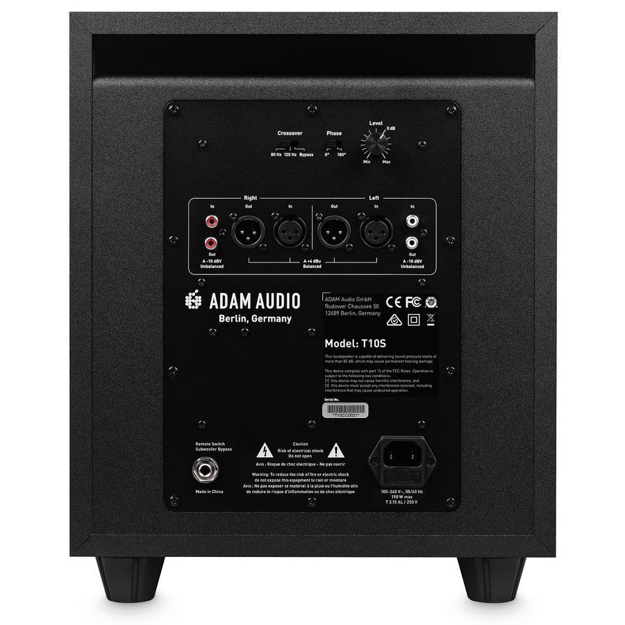 Студійний сабвуфер Adam Audio T10S Основне Фото №3