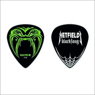 Медиатор Dunlop PH112P1.14 Hetfield's Black Fang 1.14мм Основное Фото №1