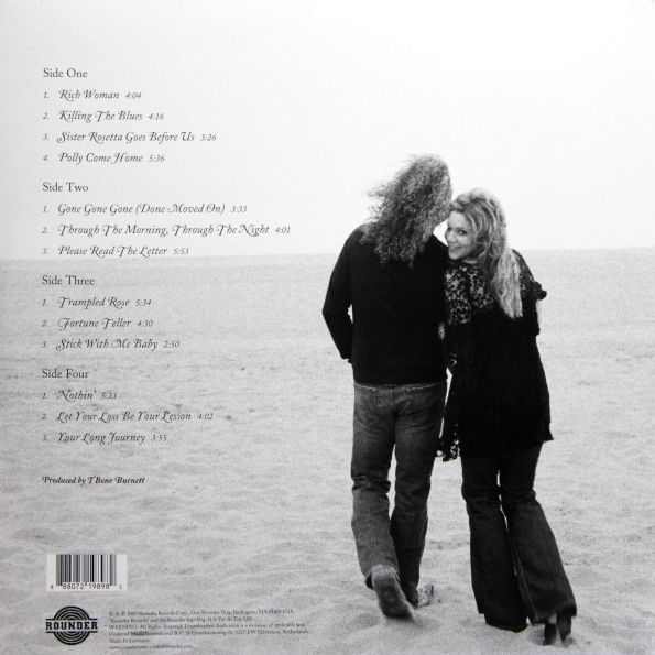 Виниловая пластинка Robert Plant & Alison Krauss - Raising Sand (2LP) Ltd. Grey Vinyl Основное Фото №3