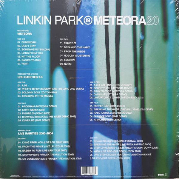 Вінілова платівка Linkin Park &ndash; Meteora (4LP) 20th Anniversary Основне Фото №3