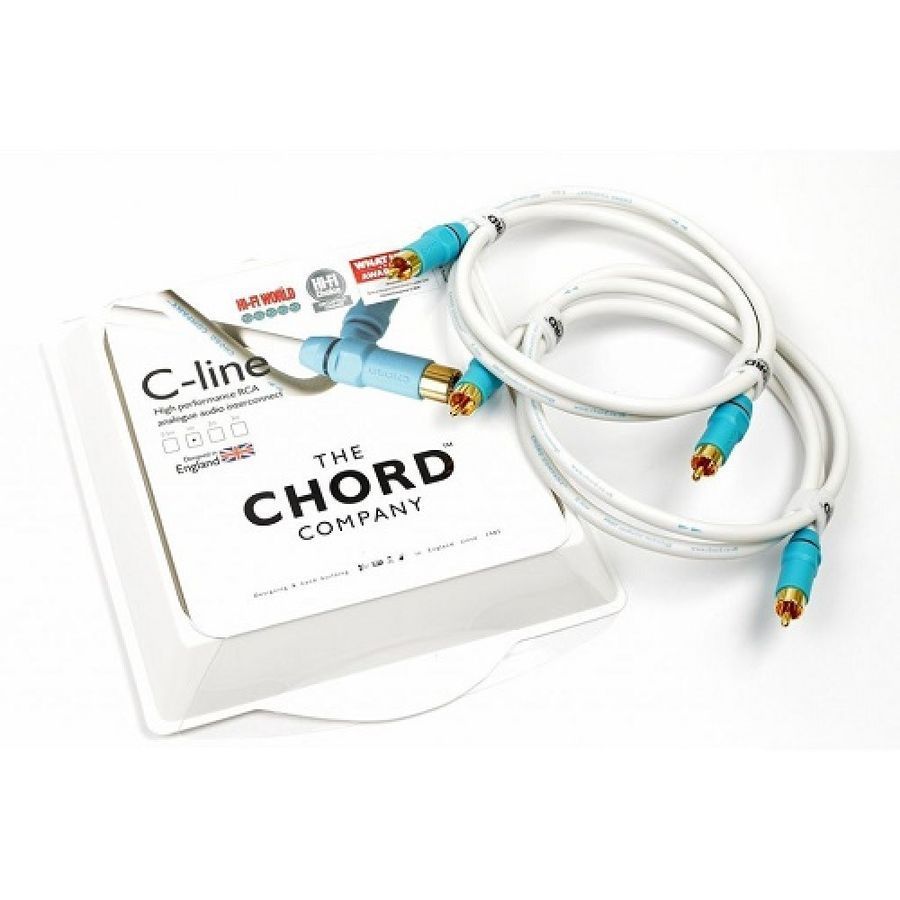 Кабель міжблоковий Chord C-line 2RCA to 2RCA 2m Основне Фото №3