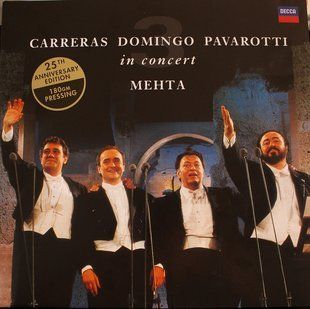Виниловая пластинка Pavarotti / Carreras / Domingo - The Three Tenors 25Th Anniversary Основное Фото №1