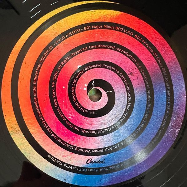 Виниловая пластинка Coldplay &ndash; Mylo Xyloto Основное Фото №3