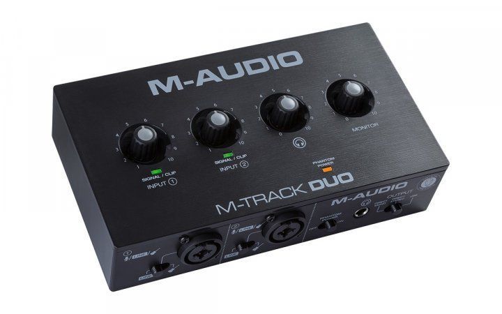 Аудиоинтерфейс M-AUDIO MTRACKDUO Основное Фото №2