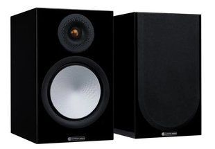 Полочная акустика Monitor Audio Silver 100 High Gloss Black (7G) Основное Фото №1